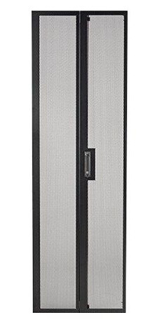 APC NetShelter SV Perforated Split Rear Doors - rackdør - 42U
