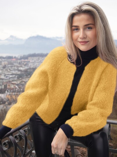 24-06g Dandelion jakke gullgul 24-06g Dandelion jakke gullgul