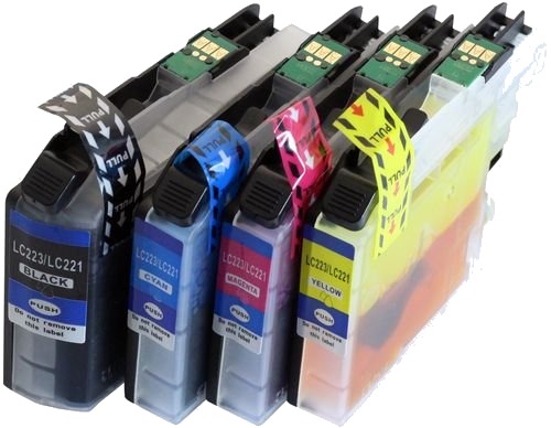LC223 blekkpatron MultiPack Bk/C/M/Y for Brother LC223 blekkpatron MultiPack Bk/C/M/Y for Brother