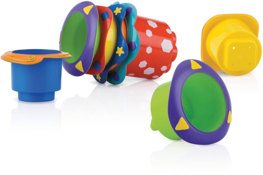Nûby Stacking Cups Badeleke Nûby Stacking Cups Badeleke