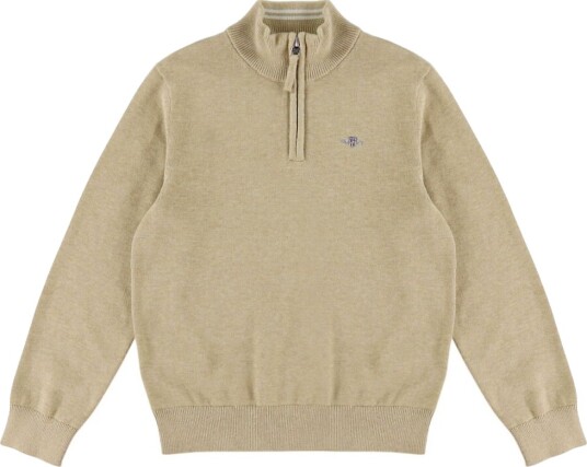 GANT Genser m. GlidelåStrikk Havre Beige Mergel GANT 9 10 år 134 140 Genser