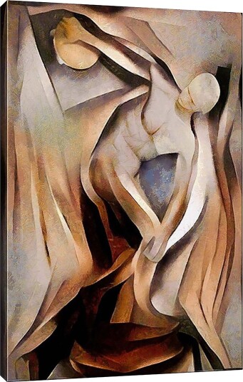 Dekorativ Canvasbilde 50x70 cm Flerfarget