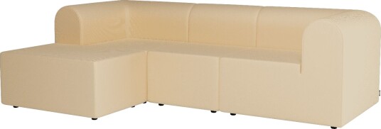 Montana Paradigm 3 seters Sofa med Puff Venstre S240 Steelcut240 Montana Paradigm 3 seters Sofa med Puff Venstre S240 Steelcut240