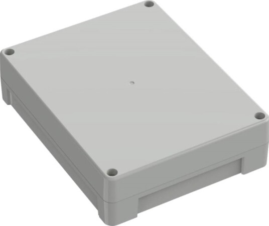 Tru Components TC 13865192 240 × 191,3 × 61,7 mm Polykarbonat Lysegrå