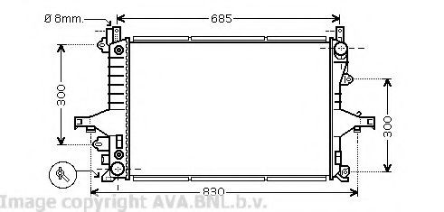 Radiator AVA Clever Choice VO2117 Radiator AVA Clever Choice VO2117