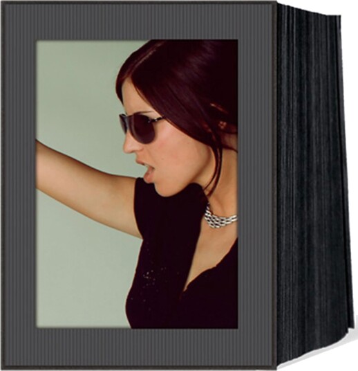 Daiber Fotoramme med passepartout 15x20cm svart Daiber Fotoramme med passepartout 15x20cm svart