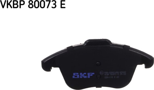 Bremseklosser SKF VKBP 80073 E Bremseklosser SKF VKBP 80073 E