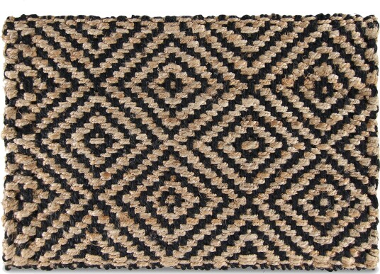 Dørmatte Amara natur/svart Størrelse: 60 x 90 cm Dørmatte Amara natur/svart Størrelse: 60 x 90 cm