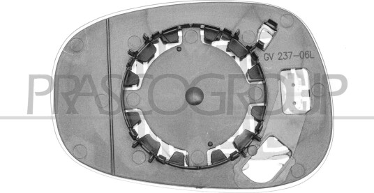 Speilglass, ytterspeil PRASCO BM0267514