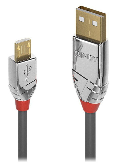 Lindy USB 2.0 Micro-USB Kabel 5 m Grå Lindy USB 2.0 Micro-USB Kabel 5 m Grå