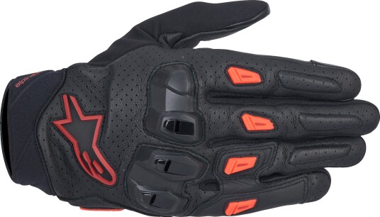 MC-Hansker Alpinestars SP X 7 Svart /MørkeRød L