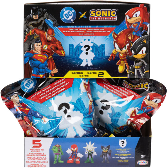 DC x Sonic the Hedgehog 2.5" Figure Wave 2 Blind pack PDQ