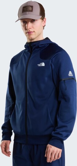 The North Face M Mountain Athletics Full Zip Fleece 2.0 Navy XS
