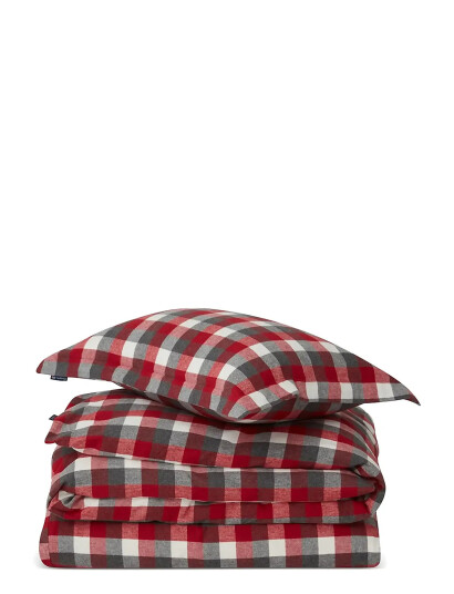 Lexington Home Checked Cotton Flannel Bed Set - Multi/patterned - 240X220/50X80X2