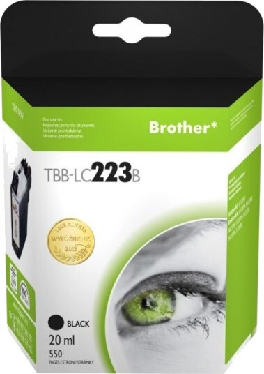 Tb Print Blekk Til Brother Lc223 Tbb-Lc223b Bk TBB-LC223B Tb Print Blekk Til Brother Lc223 Tbb-Lc223b Bk TBB-LC223B