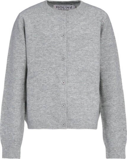 Hound Cardigan HdLea Grey Melert Hound 8 år 128 Cardigan Grå