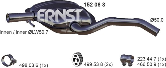 ERNST 152068 Midtre lydpotte