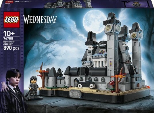 LEGO Nevermore Academy 76788 Byggeleker for Alder 10+ med 890 Brikker
