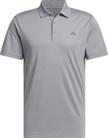 Adidas Adi Performance Polo Shirt Grå Golf pologenser herre Grethr Medium