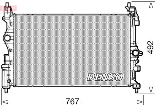 Radiator DENSO DRM20019 Radiator DENSO DRM20019
