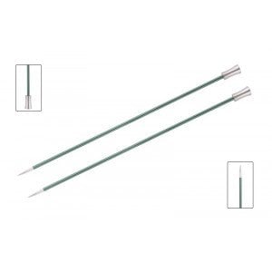 KnitPro Zing Strikkepinde / Jumperpinde Messing 30cm 3,00mm / 11.8in U