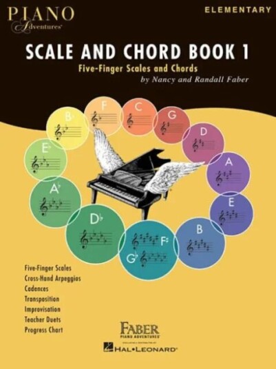 Piano Adventures Scale And Chord Book 1 Av Nancy Faber, Randall Faber