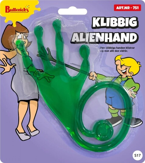 Butterick's Ab Klebrig Alienhånd Spøkegjenstand 751