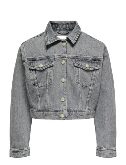 Kids Only Kogmalibu L/S Rhinestone Jacket Dnm Grey 140 Kids Only Kogmalibu L/S Rhinestone Jacket Dnm Grey 140