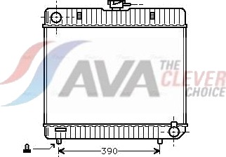AVA COOLING SYSTEMS MS2042 Radiator motorkjøling