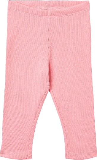Wheat Leggings Rib/Modal Maddy Tyggegummi Wheat 2 år 92 Leggings Rosa