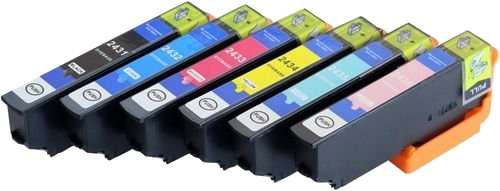 T243 blekkpatron flerpakning svart/c/m/gul/LC/LM for Epson T243 blekkpatron flerpakning svart/c/m/gul/LC/LM for Epson