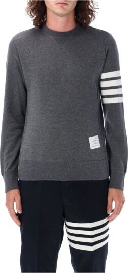 Thom Browne Herre Gensere & Hettegensere Grå L,