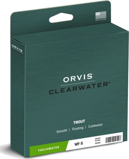 Orvis Clearwater Trout WF Float Mosse Green Orvis Clearwater Trout WF Float Mosse Green
