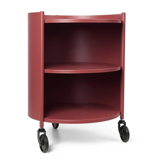 ferm LIVING Eve sidebord Mahogany Red