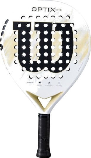 Wilson Optix V2 Lite Wh FRM, Padelracket Wilson Optix V2 Lite Wh FRM, Padelracket