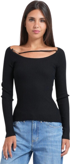 Guess Dame Strikkevarer Svart S,