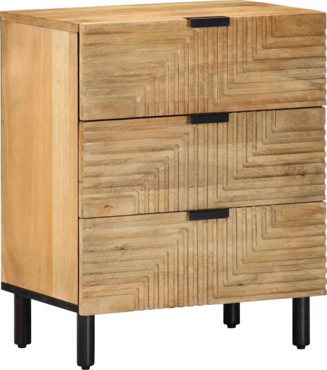 Nattbord brun 50x33x62 cm heltre mango 8721158448224