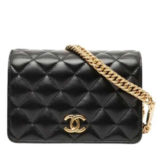 Chanel Vintage Dame Pre-owned Svart