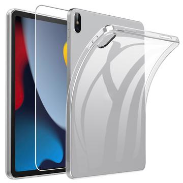 iPad (2022) Saii 2-i-1 TPU-deksel / Beskyttelsesglass iPad (2022) Saii 2-i-1 TPU-deksel / Beskyttelsesglass