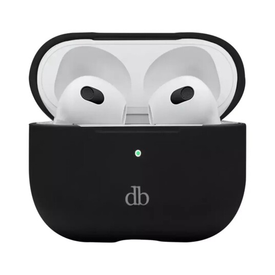 dbramante1928 AirPods 3. gen. Costa Rica Silikon Deksel 100% Resirkulert Plast Night Black