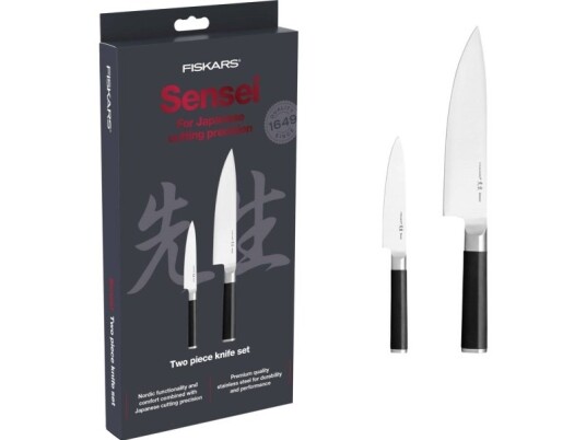 Fiskars Sensei Knivsett 2 Stk