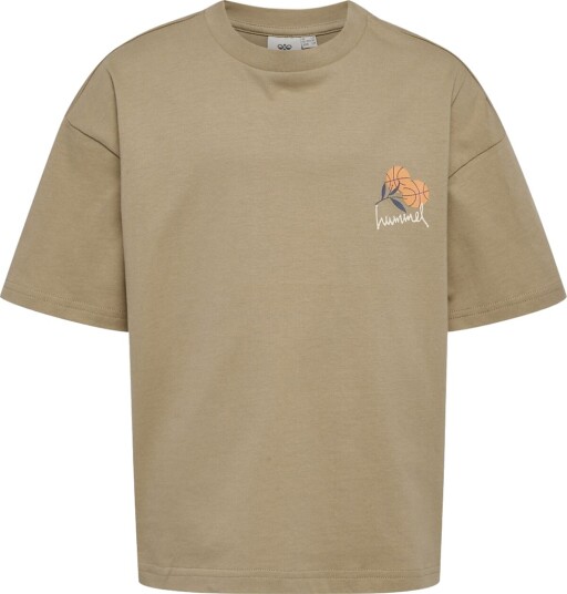 Hummel T skjorte hmlMIO Sølv Mink Hummel 3 år (98) T skjorte Beige Brun Lyseblå