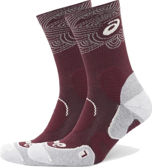 Asics Seasonal Court+ Tennis Crew Sock Burgundy S
