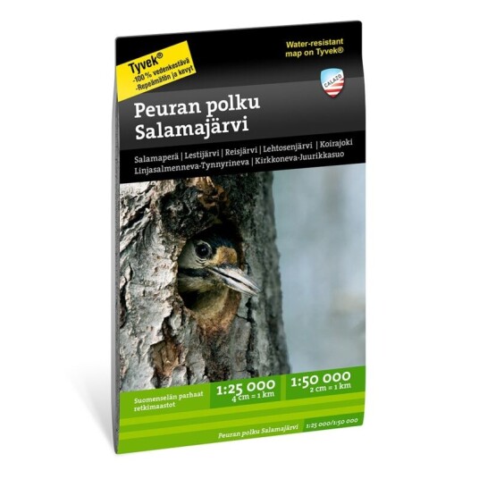 Calazo förlag Peuran polku Salamajärvi 1:25.000/1:50.000 OneSize, NoColour