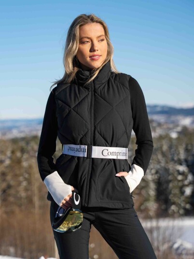 Comprimé Ski Vest Sort 40