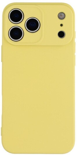 EIDERWOOD iPhone 17 Pro Fôret Fleksibelt Plast Deksel - Gul