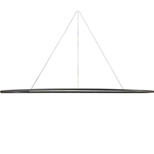 Nemo Ellisse Mega Taklampe Sort/ Hvit Uplight 2700k Nemo Ellisse Mega Taklampe Sort/ Hvit Uplight 2700k