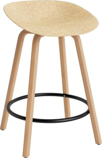 Normann Copenhagen Matt Barkrakk 65 cm Bøk/ Sort/Hamp