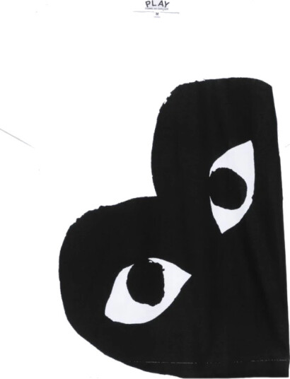 Comme des Garçons Dame Topper Hvit S,