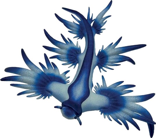 Bullyland Blå Sjøsnegle Kakefigur 6.5X2.8X3.1 Cm 3+ År